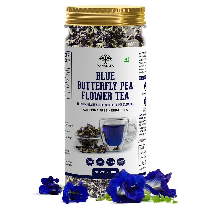 Vanalaya Organic Blue Butterfly Pea Flower Tea, 25 g-1.webp